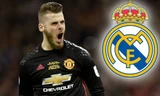 M.U thét giá bán thủ môn De Gea cho Real