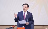 Chủ tịch Quốc hội Vương Đình Huệ chúc Tết Đảng bộ, Chính quyền và nhân dân TP Hải Phòng sáng 9/2.