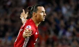 Ibrahimovic liên tiếp nổ súng tại Ngoại hạng Anh giống như anh từng làm ở các giải đấu đã đi qua. Ảnh: Reuters.