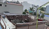 Sập mái nhà ở Thái Bình, có người tử vong, nhiều người mắc kẹt