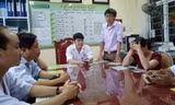 Lãnh đạo Bệnh viện Đa khoa Hà Tĩnh làm việc với người nhà chị P.T.T.