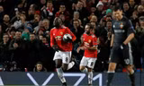 Lukaku mở màn cho cuộc lội ngược dòng thần tốc của Man Utd. 