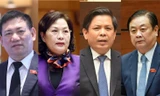 Bốn tư lệnh ngành ngồi 'ghế nóng' trả lời chất vấn Quốc hội 
