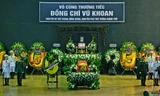 Tổ chức trọng thể lễ tang nguyên Phó Thủ tướng Chính phủ Vũ Khoan