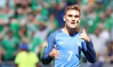 Cú đúp của Griezmann trong hiệp 2 đã giúp Pháp lội ngược dòng thành công trước CH Ireland.