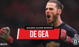 Thủ thành M.U giành giải 'Găng tay vàng'