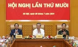 Chủ tịch nước Tô Lâm và Thủ tướng Phạm Minh Chính dự Hội nghị Quân ủy Trung ương