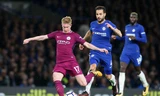 De Bruyne ghi bàn thắng duy nhất của trận đấu, giúp Man City đánh bại Chelsea.