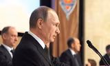Tổng thống Nga Vladimir Putin. 