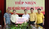 Tập đoàn Cienco4 ủng hộ người dân vùng lũ Kỳ Sơn 200 triệu đồng