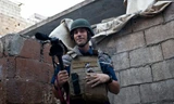 Bức hình này chụp phóng viên James Foley tại Aleppo, Syria, năm 2012 trước khi bị mất tích