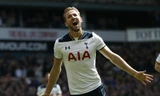 Niềm vui của Kane sau khi lập công cho Tottenham