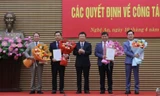 Điều động, bổ nhiệm nhiều vị trí cán bộ chủ chốt ở 3 tỉnh