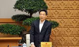  Phó Thủ tướng Vũ Đức Đam đề nghị Đoàn cần phát động đoàn viên thi đua khai báo y tế cho mình và người thân. Ảnh: Xuân Tùng
