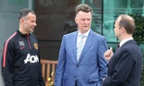 Van Gaal trong ngày đầu có mặt tại Carrington