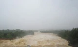 Hồ thủy lợi lớn nhất Nghệ An đã xả lũ.