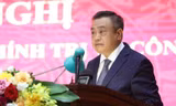 Phó Bí thư Thành uỷ Hà Nội Trần Sỹ Thanh. Ảnh: Như Ý