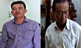 Các đối tượng Huỳnh Quốc Trung (bìa trái) và Nguyễn Thành Nhân