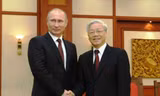 Tổng thống Putin chúc mừng chiến thắng 30/4