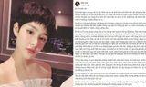 Sau xin lỗi, Hiền Hồ mở Facebook đăng ‘tâm thư’: 'Bài học lớn này đã giúp em thức tỉnh...'