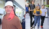 Brad Pitt bất ngờ hội ngộ Angelina Jolie và các con giữa mâu thuẫn hậu ly hôn
