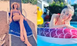 Lâm Tâm Như diện bikini sexy ở tuổi 46, khoe ảnh tình tứ bên chồng