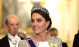 Hoàng hậu Camilla, Công nương Kate đội vương miện của mẹ chồng