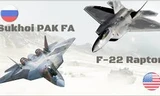 Tiêm kích Su-57 Nga đối đầu F22 Mỹ ở Syria: Ai chiến thắng?