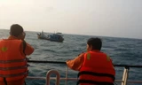 Tàu BV 95227 TS cùng 7 thuyền viên được cứu.
