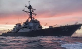 Tàu khu trục USS John S. McCain. Ảnh: Hạm đội 7