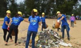 Hơn 1.000 ĐVTN tham gia Chiến dịch 'Hãy làm sạch biển' tại Quảng Bình