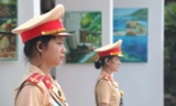 Nhan sắc các nữ cảnh sát hướng dẫn giao thông APEC 2017