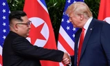Tổng thống Mỹ Donald Trump và Chủ tịch Triều Tiên Kim Jong-un. Ảnh: Reuters