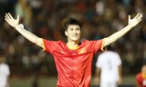 Công Vinh tham dự nhiều kỳ AFF Cup và một lần lên ngôi năm 2008. Ảnh: Đức Đồng.