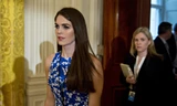 Hope Hicks được ông Trump đề nghị đảm nhiệm chức vụ Giám đốc truyền thông Nhà Trắng tạm thời. Ảnh: Getty Images