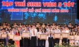 Tuyên dương những học sinh sinh viên tiêu biểu của cả nước
