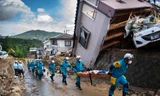 Thảm cảnh lũ lụt, lở đất khiến 141 người thiệt mạng ở Nhật Bản