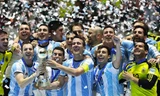 Argentina mừng chức vô địch đầu tiên trong lịch sử tham dự các vòng chung kết futsal.