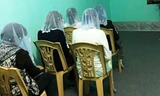 Người dân địa bàn huyện Ngọc Lặc (tỉnh Thanh Hóa) tham gia "Hội Thánh Đức Chúa Trời"- Ảnh do Công an huyện Ngọc Lặc cung cấp
