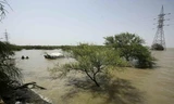 Sông Nile đoạn qua Sudan. Ảnh: AFP