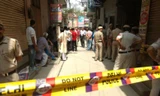 Cảnh sát phong tỏa hiện trường vụ việc. Ảnh: EPE - EPA