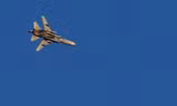 Máy bay Syria xuất hiện gần biên giới với Israel ngày 23/7. 