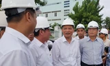 Tân bí thư Đà Nẵng kiểm tra tiến độ hầm chui phục vụ APEC
