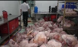 Lượng thịt lúc phát hiện đã bay mùi hôi thối