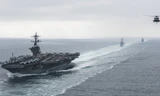 Tàu sân bay USS Theodore Roosevelt. Ảnh: RT