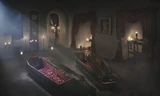 Lâu đài Dracula mở cửa cho khách vào ngủ trong quan tài