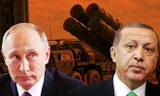 Tổng thống Thổ Nhĩ Kỳ Recep Tayyip Erdogan (phải) và Tổng thống Nga Vladimir Putin (trái). Ảnh: Soha
