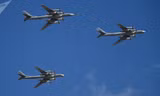 Máy bay ném bom Tu-95MS Nga. Ảnh: Sputnik