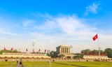 Lễ chào cờ tại Quảng trường Ba Đình trong ngày 19/5