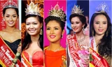 Phút đăng quang của các Hoa hậu Việt Nam